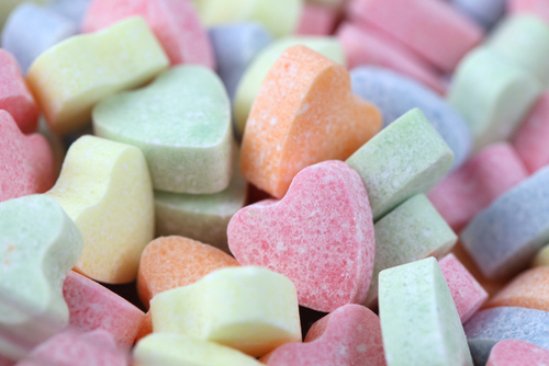 heart sweets